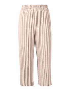 Culotte-Plisseehose "Sonja" M beige