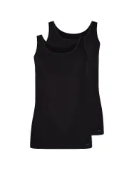 Camiseta interior 2 unidades ADVANTAGE COTTON STRETCH negra negro 36