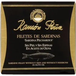 Filetes de sardina sin piel ni espinas