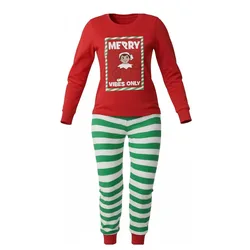 Pigiama A Maniche Lunghe 2900003191 Red S