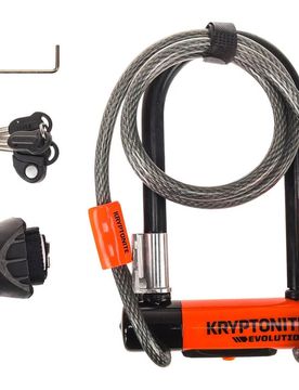 Antirrobo u y cable evo mini7 candado bicicleta (UNICA)