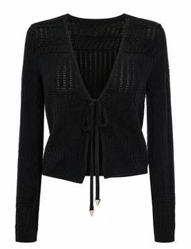 Cardigan in filo Akep