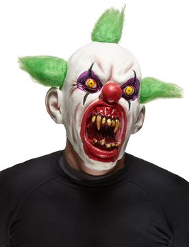 Halloween Clown Maske bunt