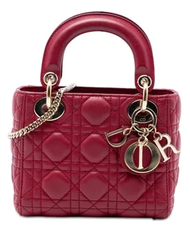 Mini Lambskin Cannage Lady Dior - Dior - FashionsVida