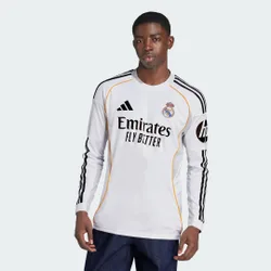 Maglia Home Long Sleeve Real Madrid 25/26 L White