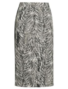 Dolce&Gabbana Falda midi Mujer Negro 34,36 Mujer