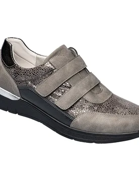 Klett-Komfortsneaker „Sybille“ grau 38 Damen - wonderwalk - FashionsVida
