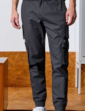 Pantaloni cargo - antracite