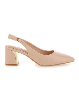 Décolleté Beige slingback tacco medio DQ50233 38