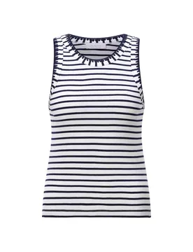XS Striped Rib Top female - XS - FashionsVida