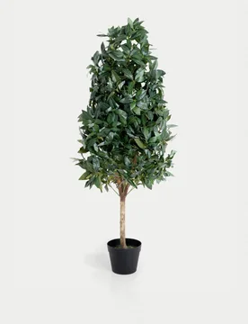 Ft Artificial Bay Cone Tree in Pot Green - Blooming Artificial - FashionsVida
