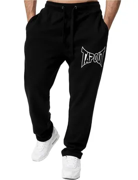 Joggers Lifestyle Basic Black / White L - TapouT - FashionsVida