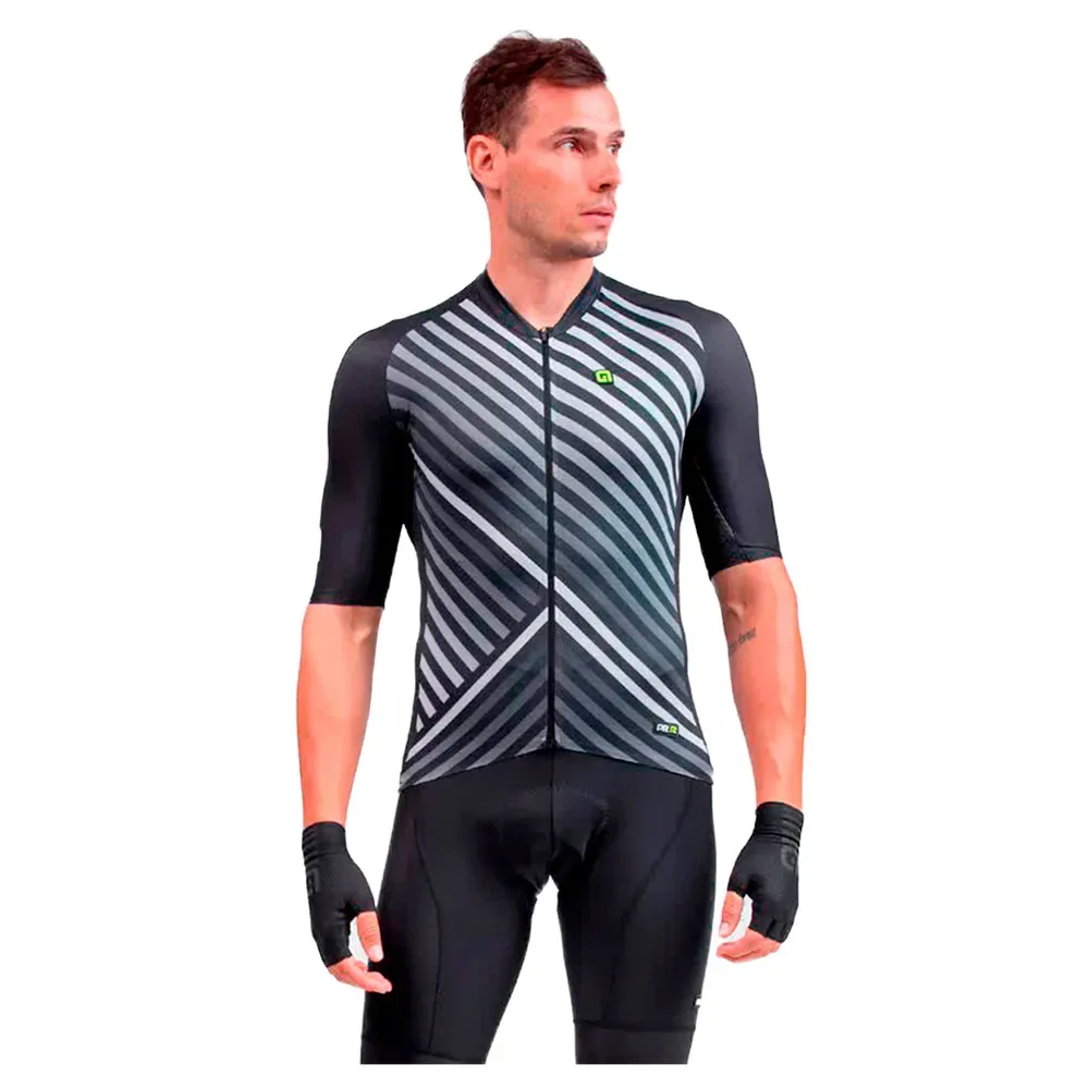 Maglia A Maniche Corte Fast Black - Ale - FashionsVida