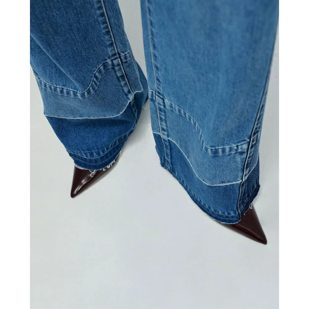 Vaqueros anchos de mujer - Salsa Jeans - FashionsVida