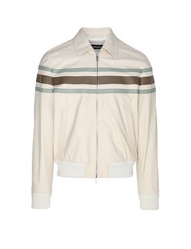 Chaqueta de cuero PREPPY beige 48