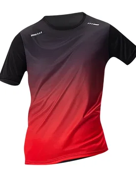 Fashion Gradient Colour Pattern Men's T Shirt Casual O-neck Short Sleeve Tops Outdoor Run Fitness T-Shirts Summer Loose Men Tees - Aliexpress - FashionsVida