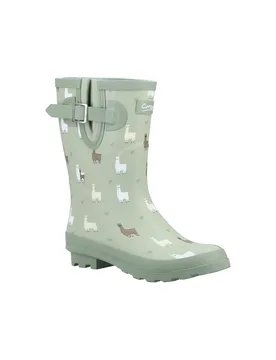 Farmyard Mid Wellington Womens - - Size: 7 - Cotswold - FashionsVida