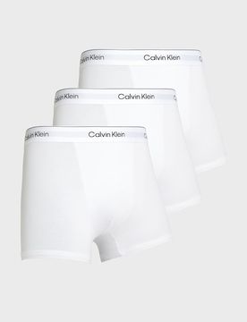 Mens Set da 3 Boxer Icon Relaxed - Bianco, bianco bianco Uomo taglia M