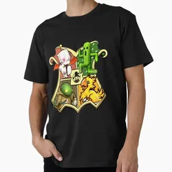 Final Fantasy All over game Gift T shirt for RPG gamer 100% cotton Short Sleeve Graphic Clothes All size tops S-6XL