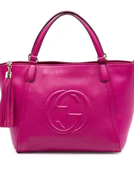Small Calfskin Soho Cellarius Satchel - Gucci - FashionsVida