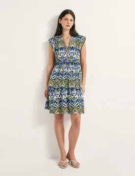 Sfera - Vestido túnica bordado - Sfera - FashionsVida