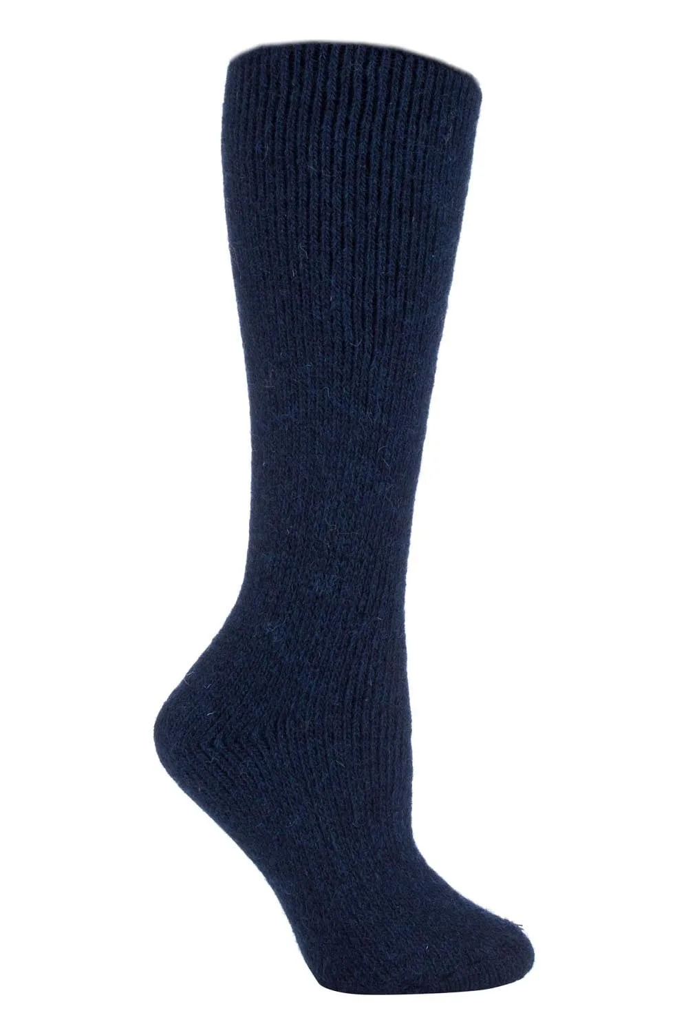 Womens Knee High Thermal Wool Rich Socks - - Size: M - Heat Holders - FashionsVida