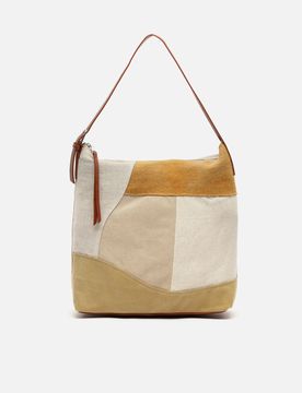 Sac hobo Narcisa avec imprimé patchwork effet vieilli ED