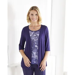 Pagen Cardigan 2-in-1 dunkelblau