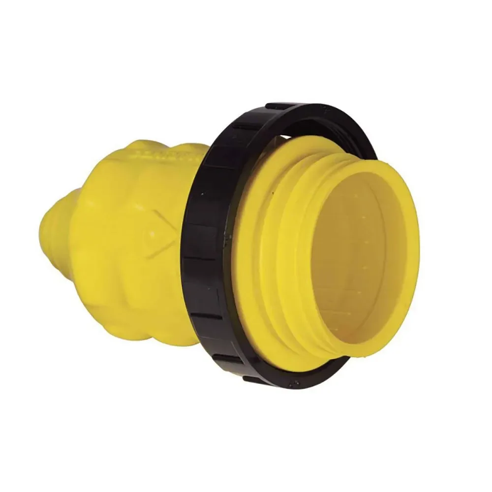 Plug Housing Yellow One Size unisex - Marinco - FashionsVida