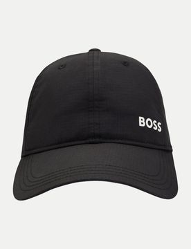 Boss Green Kappe mit Logo Schwarz