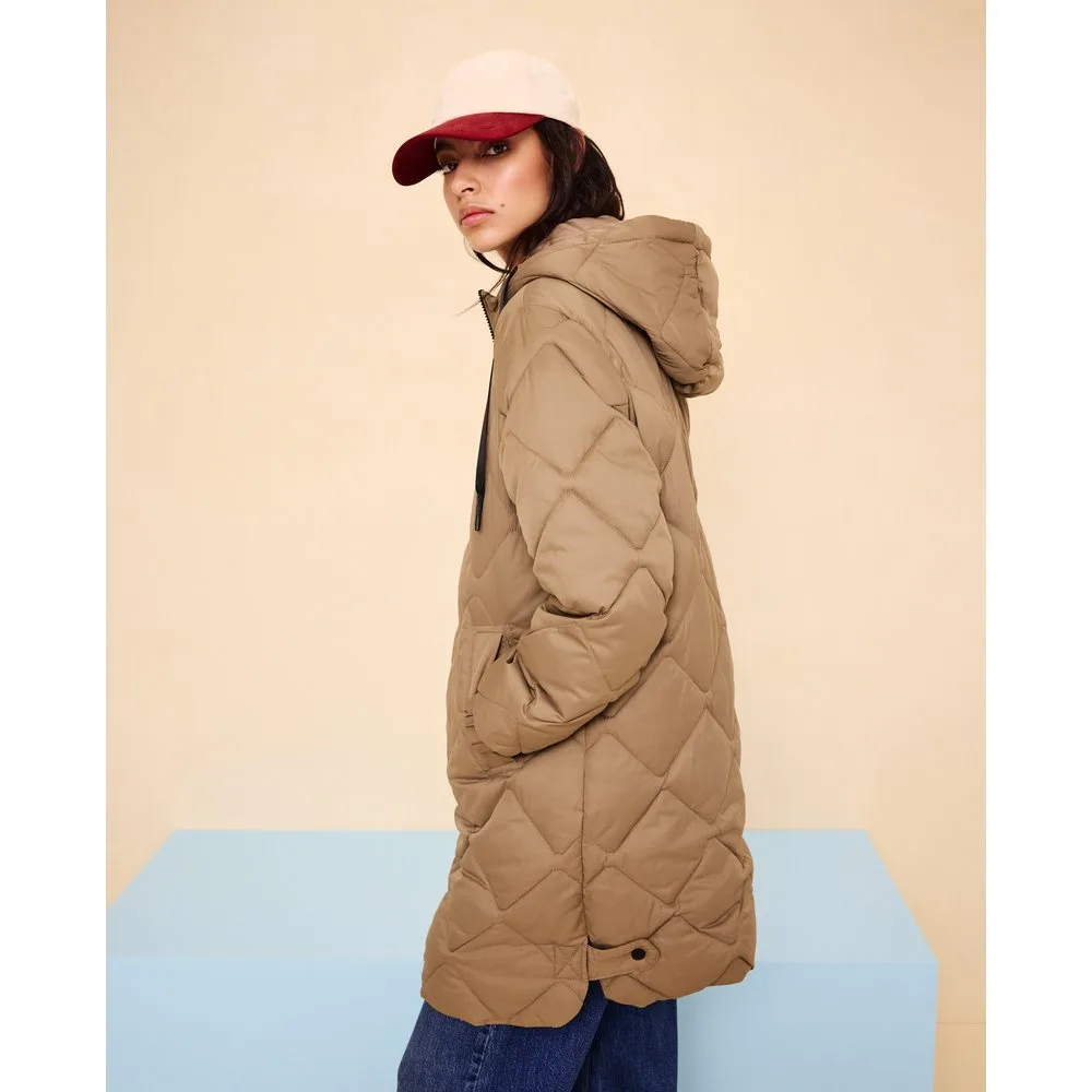 Acolchado de mujer rombos contrastes - Easy Wear - FashionsVida