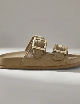 Sandalias casuales planas con cordones y punta abierta de color marrón para mujer, cómodas para primavera y verano, para vacaciones - Shein - FashionsVida