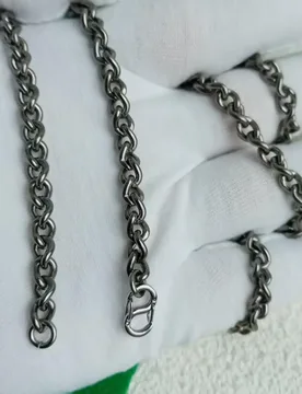 Mm pure titanium smooth O-chain necklace, lightweight, waterproof, low allergenic - Aliexpress - FashionsVida