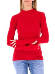 Pinko Lupetto a costine ROSSO XS