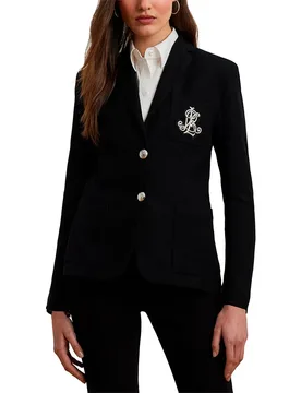 Blazer Bullion Polo Black L - Lauren Apparel - FashionsVida