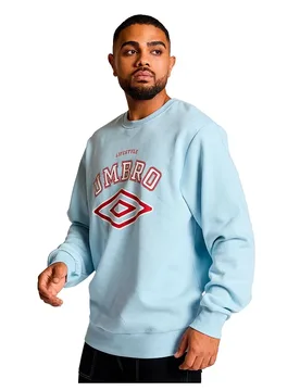 Sweat-shirt Tala Sky Blue / Baritone / White 2XL-3XL Homme - Umbro - FashionsVida