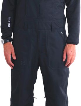 Salopette de ski imperméable et respirante Luis Pant Black für Herren Größe M schwarz