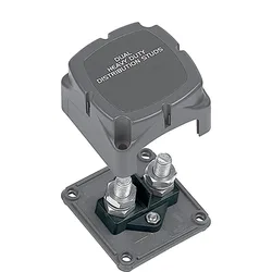 Dual Terminal Connector 2x10 Mm Black One Size unisex