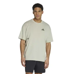 T-shirt à Manches Courtes Climacool Fun Training Graphic Halo Green S