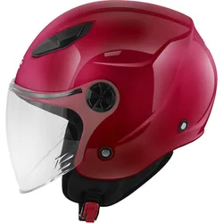 Casco Moto Jet KV61 Bordeaux taglia XS