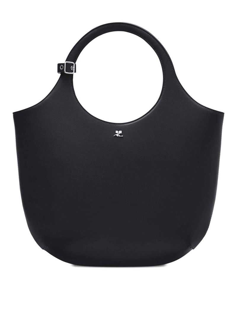 Borsa tote media in pelle sacra