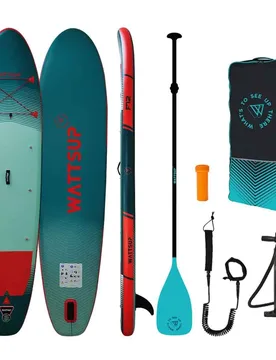 Ensemble De Paddle Surf Gonflable Sup F12 Blue One Size unisex - Wattsup - FashionsVida