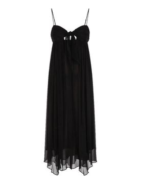 Twinset Abito lungo scollato