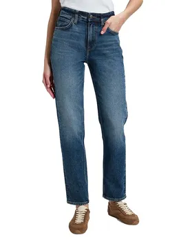 Jeans A Vita Alta Carol Straight Fit Dark Cobalt 29