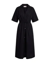 Midi-Kleid Damen Schwarz 32,34,36 Damen