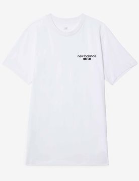 Tee Shirt Left Chest Logo blanc/noir m