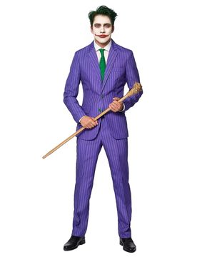 Mr. Joker-Herrenanzug Suitmeister violett-grün