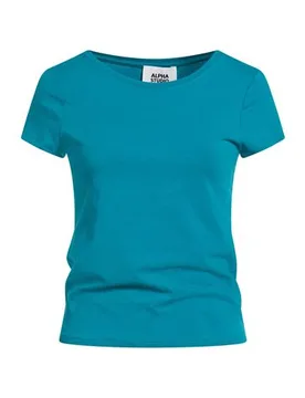 T-shirts Damen Tūrkis 32,36,38 Damen - ALPHA - FashionsVida