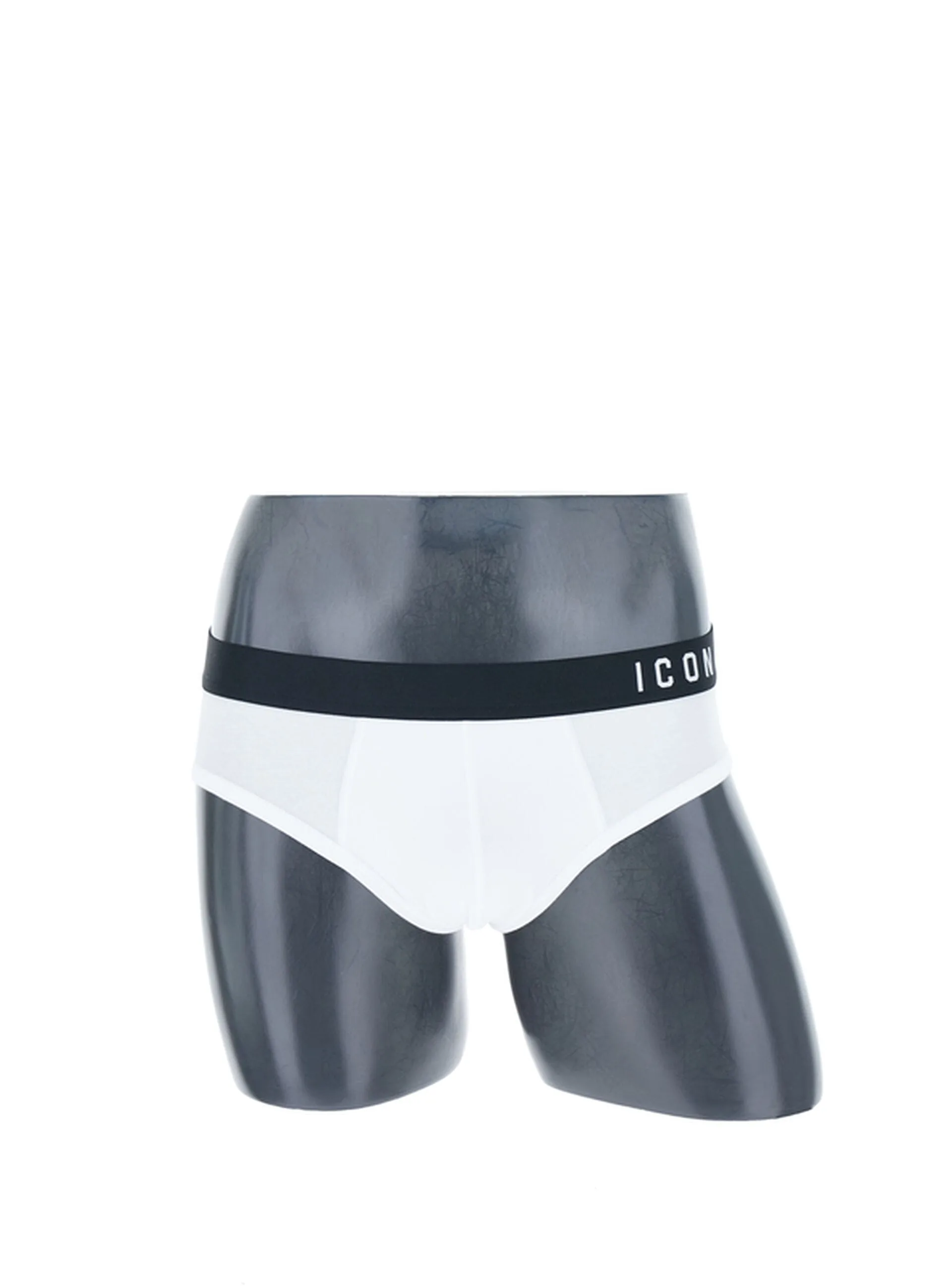 Slip in cotone BIANCO XL - DSQUARED2 BEACHWEAR - FashionsVida
