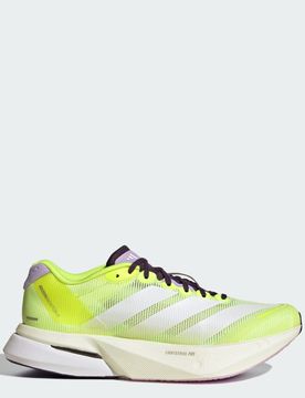 Scarpe Adizero Boston 13 43 1/3 Solar Yellow / Cloud White / Powder Plum